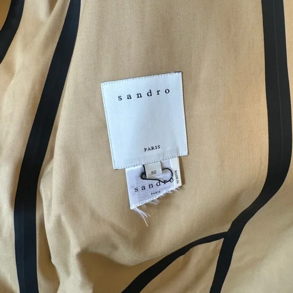 Sandro Oversized Trench Coat - Picture 5 of 6